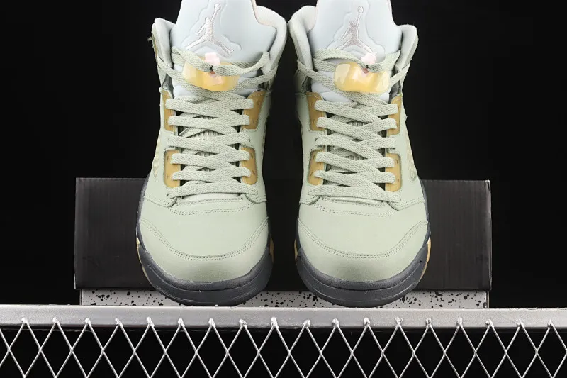 All Categories Air Jordan Jordan Series Basketball Shoes Air Jordan 5 Pure Original Version Air Jordan 5 "Jade Horizon" AJ5 Joe 5 Matcha Green DC7501-300